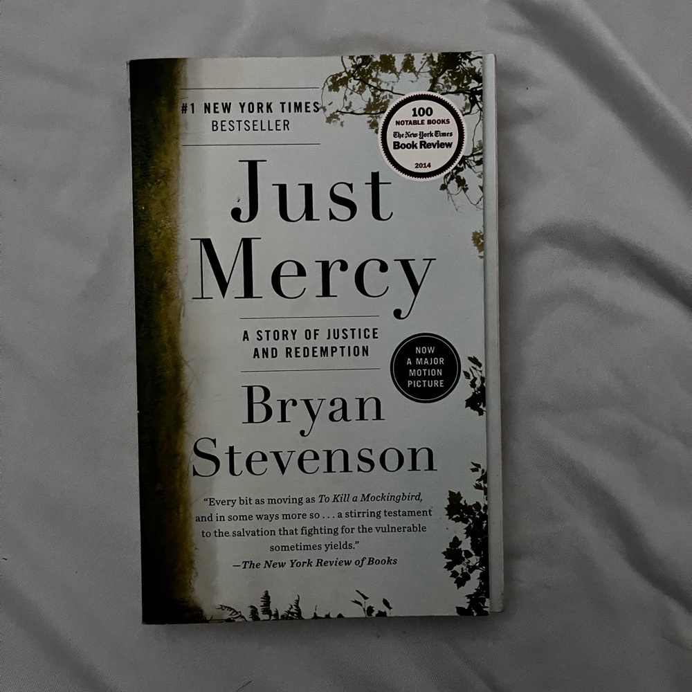 Just Mercy book by Bryan Stevenson